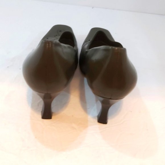 PAOLO CORELLI | Women's Square Toe Heels Green Size 8 - Picture 4 of 9